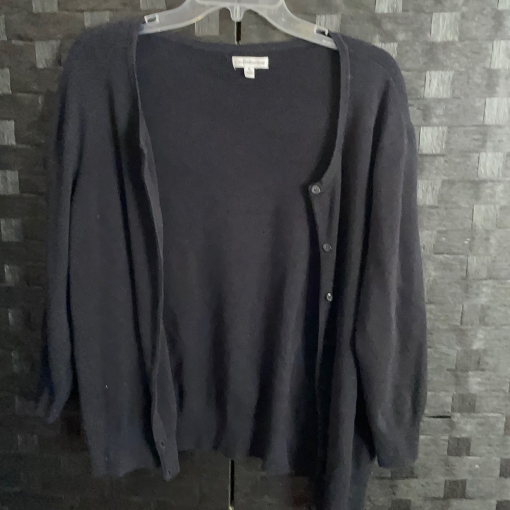 Button up sweater